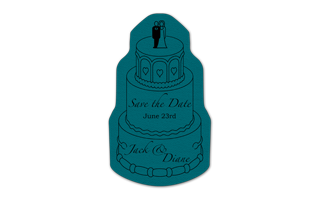 Wedding Cake Rubber Jar Opener