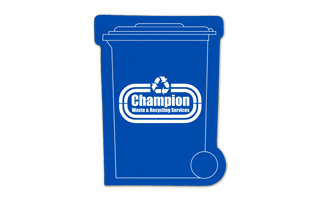 Recycling Bin Vinyl Jar Opener