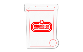 Recycling Bin Vinyl Jar Opener