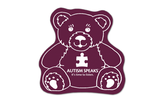 Teddy Bear Vinyl Jar Opener