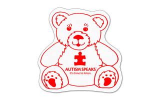 Teddy Bear Vinyl Jar Opener