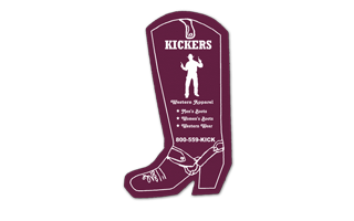 Cowboy Boot Vinyl Jar Opener