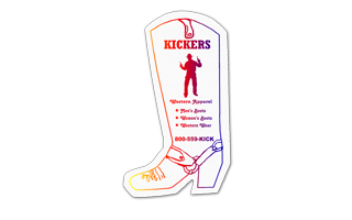 Cowboy Boot Vinyl Jar Opener