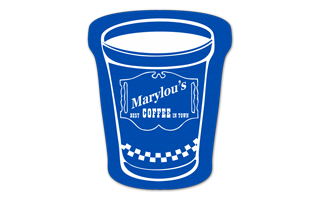 Coffee Cup Vinyl Jar Opener