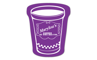 Coffee Cup Vinyl Jar Opener