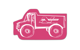 Dump Truck Vinyl Jar Opener