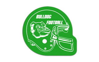 Football Helmet Vinyl Jar Opener