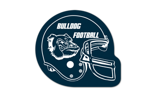 Football Helmet Vinyl Jar Opener