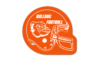 Football Helmet Vinyl Jar Opener