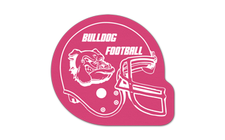 Football Helmet Vinyl Jar Opener