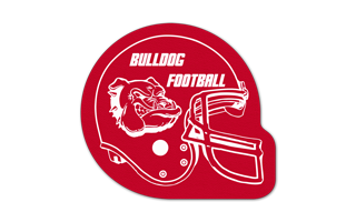 Football Helmet Vinyl Jar Opener