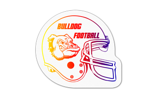 Football Helmet Vinyl Jar Opener