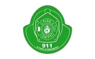 Fire Helmet Vinyl Jar Opener