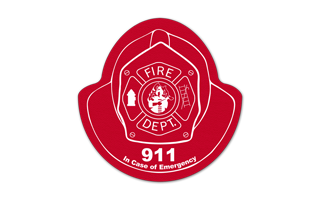 Fire Helmet Vinyl Jar Opener