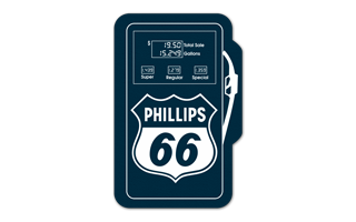 Gas Pump Vinyl Jar Opener