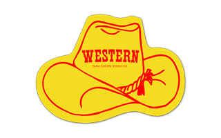 Cowboy Hat Vinyl Jar Opener