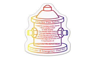 Fire Hydrant Vinyl Jar Opener