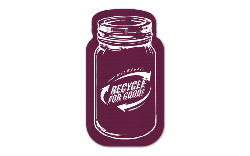Mason Jar Vinyl Jar Opener 105