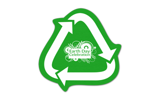 Recycle Arrows Vinyl Jar Opener