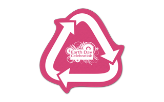 Recycle Arrows Vinyl Jar Opener