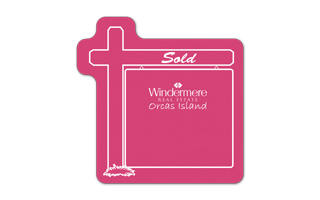 Real Estate Sign Vinyl Jar Opener