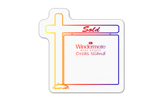 Real Estate Sign Vinyl Jar Opener