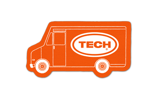 Box Truck Vinyl Jar Opener