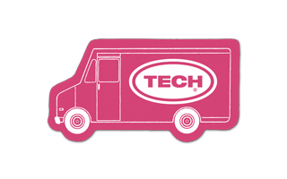 Box Truck Vinyl Jar Opener