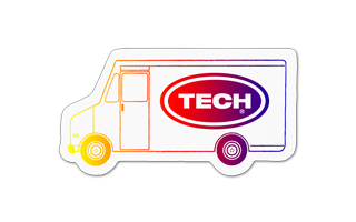 Box Truck Vinyl Jar Opener