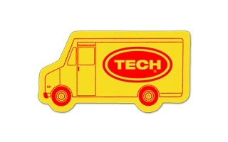 Box Truck Vinyl Jar Opener