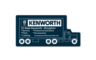 Tractor Trailer Vinyl Jar Opener