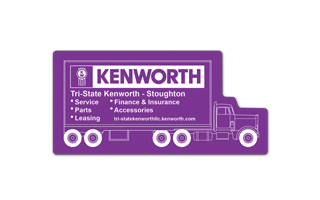 Tractor Trailer Vinyl Jar Opener