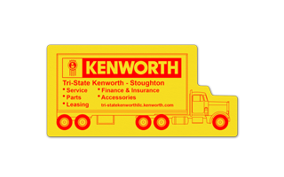 Tractor Trailer Vinyl Jar Opener