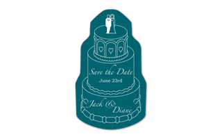 Wedding Cake Vinyl Jar Opener