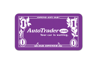 Dollar Bill Vinyl Jar Opener