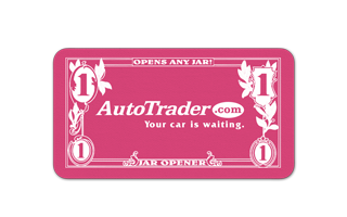 Dollar Bill Vinyl Jar Opener