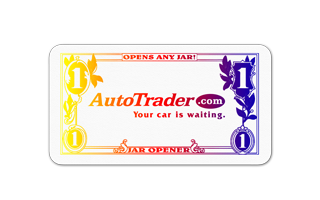 Dollar Bill Vinyl Jar Opener